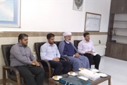 دیدار مدیر محترم جهاد کشاورزی جناب آقای مهندس جعفری ومسئول محترم...