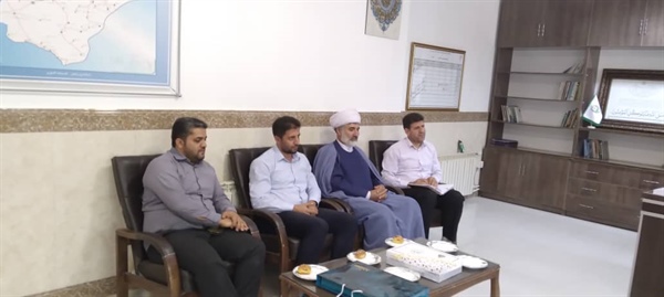 دیدار مدیر محترم جهاد کشاورزی جناب آقای مهندس جعفری ومسئول محترم نمایندگی ولی فقیه درجهاد کشاورزی وکارشناسان جهاد کشاورزی باسرپرست بخشداری مرکزی ایجرود