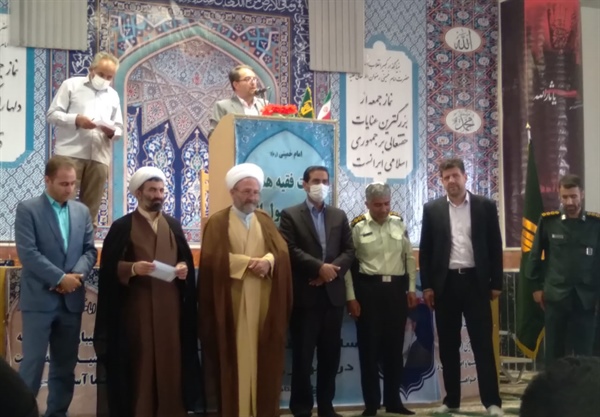 تقدیر از اعضای ستاد وفعالین نماز جمعه شهرستان ایجرود
