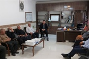 دیدار شورای اسلامی ،روحانیت و معتمدین روستای سعیدآباد با سرپرست...