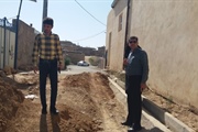 بازدید بخشدار بخش مرکزی جناب آقای مهندس اسکندری وکارشناس فنی( خانم...
