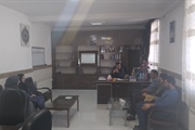 جلسه هم اندیشی همکاران بخشداری مرکزی با بخشدار مرکزی جناب آقای اسکندری