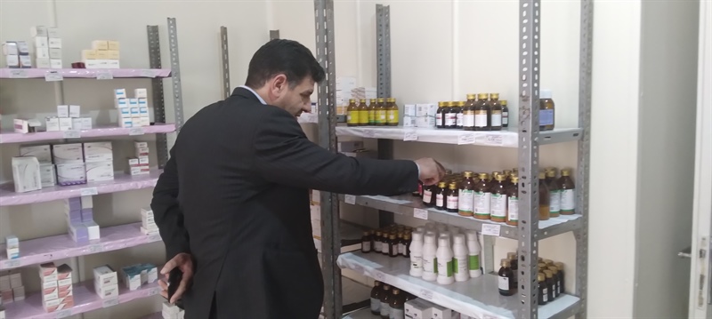 بازدید بخشدار بخش مرکزی جناب آقای مهندس اسکندری از روستای سعیدآباد