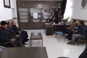 دیدار اعضای شورای اسلامی،دهیارمحترم وجمعی از کشاورزان روستای...