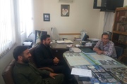 جلسه در خصوص مشکلات محیط زیست ومنابع طبیعی با حضور بخشدار مرکزی...
