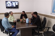 جلسه بررسی مشکلات نگهبان محله روستای سعیدآباد با حضور بخشدار مرکزی...