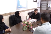 جلسه بخشدار مرکزی جناب آقای مهندس اسکندری با همکاران فنی،مالی...