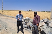 بازدید بخشدار بخش مرکزی جناب آقای مهندس اسکندری از پروژه بهسازی...