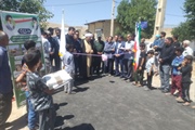 افتتاح نمادین پروژه های عمران روستایی بخش مرکزی شهرستان ایجرود در...