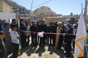 به مناسبت هفته دولت افتتاح کانال نهر کشاورزی، جدول گذاری  و زیر...