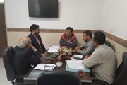 جلسه بخشدار مرکزی جناب آقای مهندس اسکندری با مدیر محترم صنعت ومعدن...