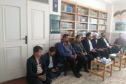 دیدار جناب آقای اسکندری بخشدار مرکزی به همراه کارکنان بخشداری...