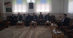 برنامه دیدار نوروزی بخشدار مرکزی جناب آقای مهندس اسکندری با امام جمعه محترم شهرستان وفرمانده محترم سپاه ناحیه ایجرود