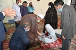 دیدار با خانواده معظم شهید صیاد الله مرادی در روستای چسب