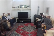 دیدار با پدر و مادر شهید کرمی در روستای ارکوئین