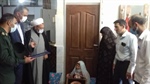 دیدار با پدر و مادر شهید صیاد اله مرادی در روستای چسب