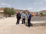 بازدید از طرح احداث دیوار حفاظتی روستای قوریه