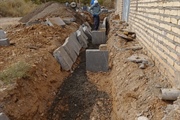 پروژه جدول گذاری نهر ۵۰ سانتی روستای چسب (پاییز 1401)
