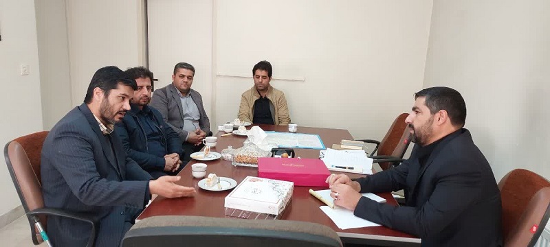 دیدار و عرض تبریک مدیر جهاد کشاورزی شهرستان ایجرود به مناسبت انتصاب بخشدار جدید