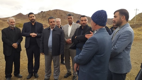 سرکشی آقای وجیه اله بیگدلی (مدیر کل دفتر امور روستایی و شوراها) از روستای ارکوئین