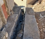 اتمام پروژه کانال سنگی در روستای قلقاتی