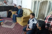 دیدار با خانواده شهید رجبعلی محمدی در روستای صائین