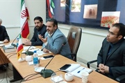 جلسه بررسی مشکلات روستاهای بخش حلب با حضور مدیر کل امور روستایی و...