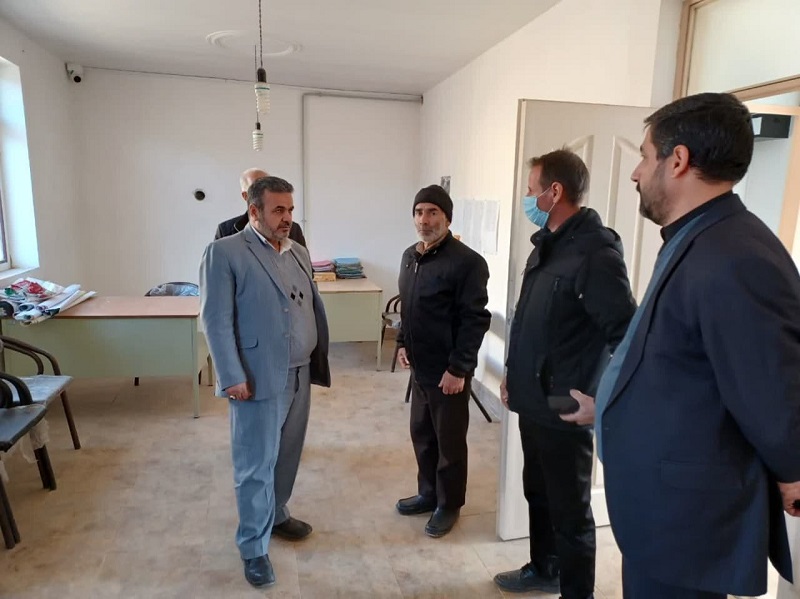 بازدید و سرکشی مدیر کل محترم امور روستایی مهندس آقای بیگدلی از روستاهای بخش حلب