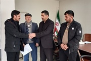 ابلاغ و اعطا حکم دهیار روستای دایدار علیا