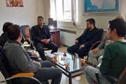 جلسه بررسی پروژه خطوط انتقال آب طرح آبرسانی