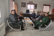 بازدید بخشدار محترم بخش حلب آقای عبدی و هیات همراه از شهرداری شهر حلب