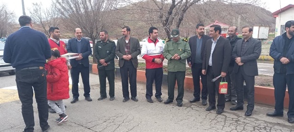 مراسم استقبال از مسافران نوروزی در سال جدید