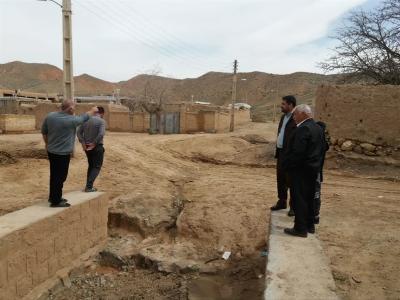 گزارش تصویری بازدید آقای عبدی بخشدار محترم از روستای آرمتلو