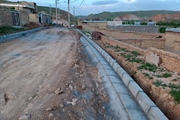 آغاز عملیات بهسازی معابر روستاهای بهمن و چسب
