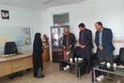 دیدار بخشدار حلب با مدیر محترم اداره آموزش و پرورش شهرستان ایجرود...