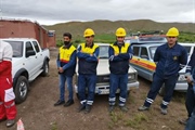مانور پیشگیری از سرقت در روستای گرنه و قرگونی