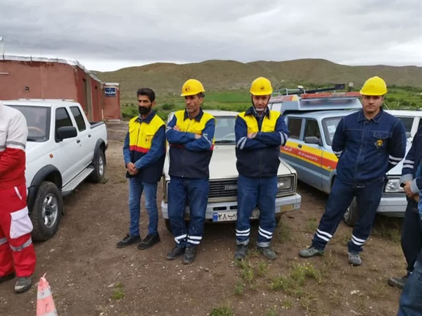 مانور پیشگیری از سرقت در روستای گرنه و قرگونی