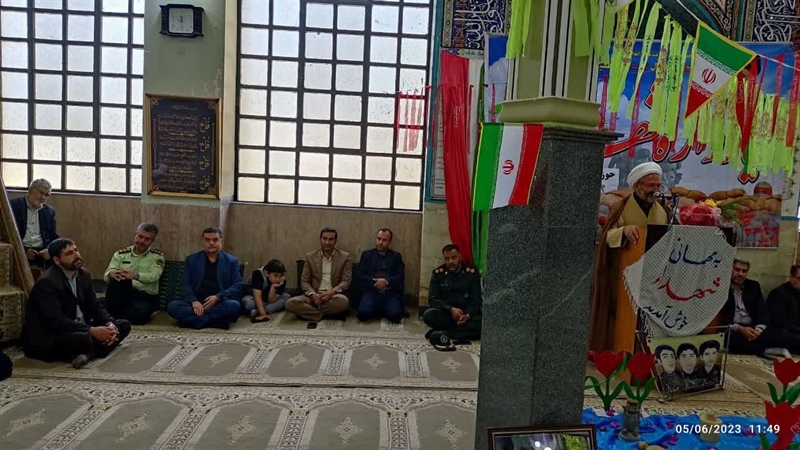 یادواره شهدا گرانقدر شهرستان ایجرود و شهدای روستای خوئین با حضور،،فرماندار محترم  امام جمعه محترم شهرستان ایجرود مدیرکل امور روستایی استانداری زنجان، بخشداران محترم حلب و ایجرود و مسئولین محترم استان