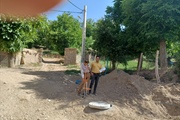تحویل حفاری ترمیم وبهسازی لوله های آب روستای قلقاتی از پیمانکار به...