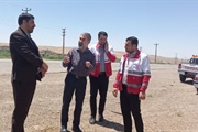 حضور رئیس اداره راهداری و هلال احمر شهرستان ایجرود با معیت جناب...