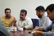 جلسه هماهنگی در جهت عمران روستایی( آسفالت ریزی) با حضور فرماندار...