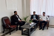 جلسه و بازدید جناب آقای عبدی  بخشدار محترم بخش حلب با سرپرست اداره...
