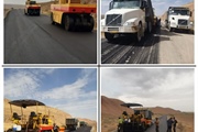 شروع روکش آسفالت محور دایدار_آبوجانلو