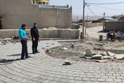 بازدیدجناب آقای عبدی بخشدار محترم بخش حلب  از پروژه بهسازی معابر...