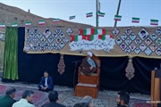 برپایی اولین سالگرد تدفین شهید گمنام خوئین با حضور مدیران و...