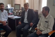 دیدار رئیس اداره راهداری و حمل و نقل جاده ای  ایجرود با جناب آقای...