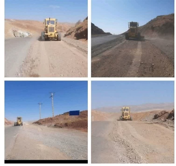 رگلاژ، تسطیح و بهسازی راه روستای قره بوطه حوزه استحفاظی شهرستان ایجرود.