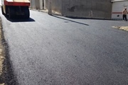 اتمام عملیات آسفالت ریزی معابر روستای نجم الشیخان