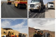 اتمام اجرای روکش آسفالت محور دایدار_آبوجانلو به طول 800متر تناژ...