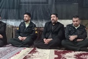 حضور جناب آقای عبدی بخشدار بخش حلب به همراه فرماندهی انتظامی بخش...